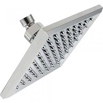 Pommeau di Douche Angulaire con Buse Fini e Design Moderno