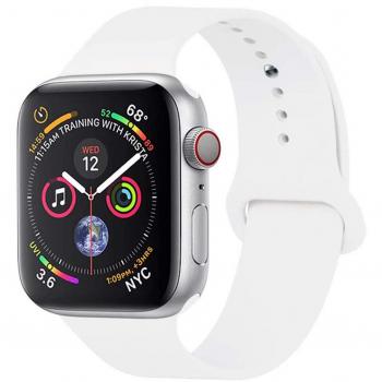 HILIMNY Bracelet Sport Apple Watch 42MM Blanc