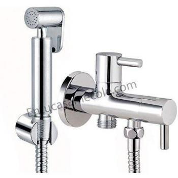 Bidet Instalación rápida KIBATH 414151 – Grifo WC agua fría, diseño cromo