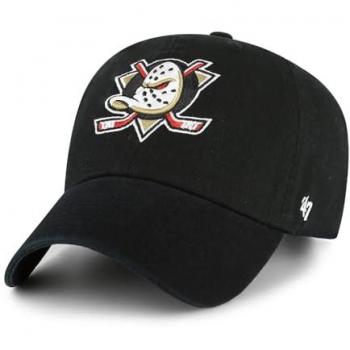 48–1/4” Anaheim Ducks 47NHL Clean Up Cap, Black, One Size