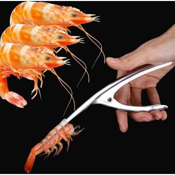 Couteau à crevettes en acier inoxydable