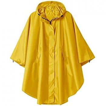 All-Weather Hooded Rainwear for Adults