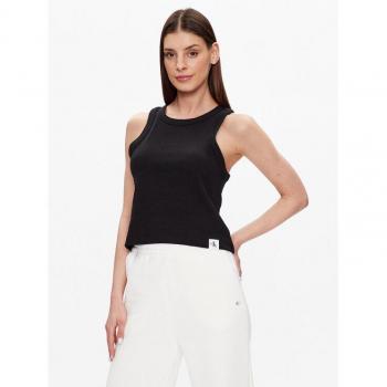 Débardeur Femme Calvin Klein Côtelé Noir