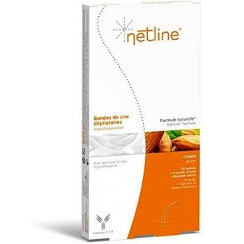 GlideClean NetLine Body Wax Strip Kit – 20 Pieces
