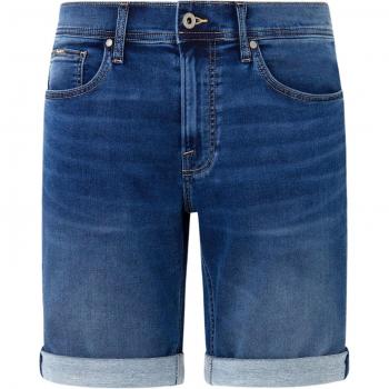 Bermuda Denim Slim Uomo Pepe Jeans Blu Chiaro