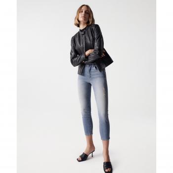 Salsa Slim Cropped Faith Jeans W27 L28 Blue