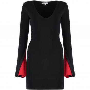 Robe à Manches Contrastantes JW Anderson Femme Noir S