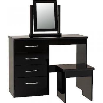 Seconique Nevada 4 Drawer Dressing Table Set