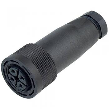 Connecteur Femelle M18, 4 pôles – Édition Non Assemblée – 99-0440-16-04