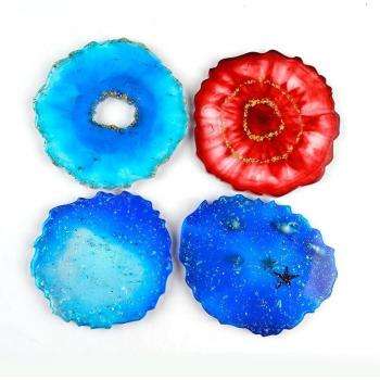 Resin Jewelry Craft Coaster Mold