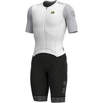 R-ev1 Fuga Trisuit for Men – Short Sleeve, White