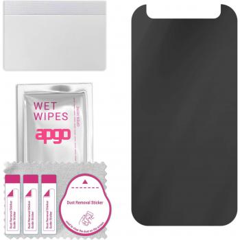 Apgo Privacy Matte Hybrid Schutzglas für HTC One M9 Prime Kamera, flexibles Nanoglas
