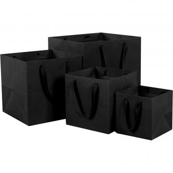 Sac à bonbons réutilisable noir