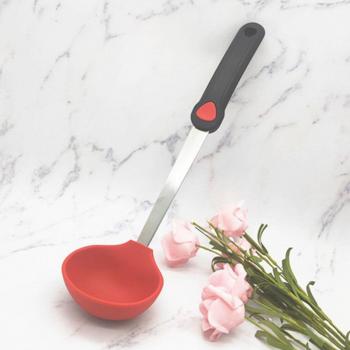 Non-Stick Silicone Turner Spatula 600F Heat Resistant for Cooking Eggs