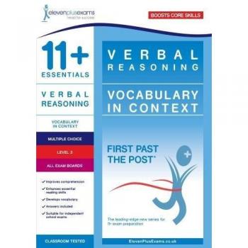 11 Essentials Verbal Reasoning Vocabulary in Context Level 3