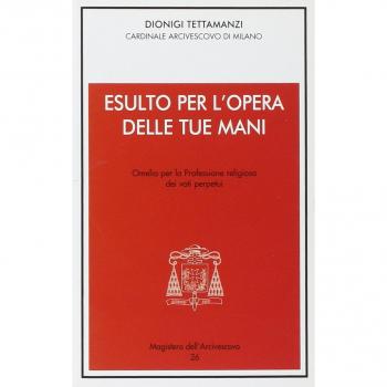 Esulto per l'opera delle tue mani. Omelia per la professione religiosa dei voti perpetui