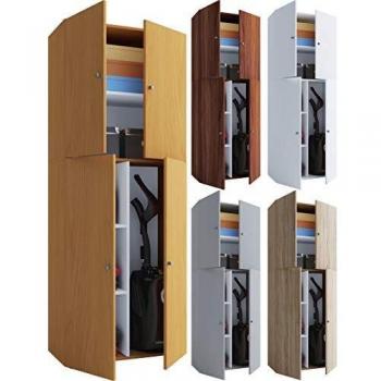 VCM my home Putzmittelschrank Lona, 913848 weiß 3 Fachböden