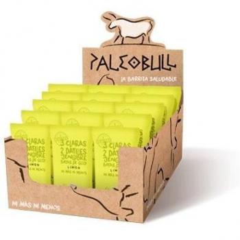 Paleobull Barrita Energetica Limon Goji Jengibre 15uds