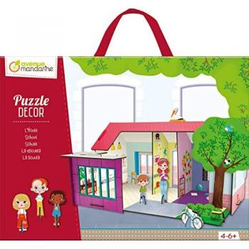 Avenue Mandarine Steckpuzzle 3D Schule