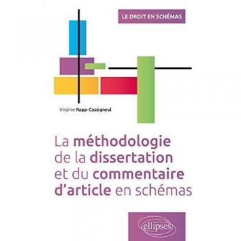 La méthodologie de la dissertation et du commentaire d'article en schémas