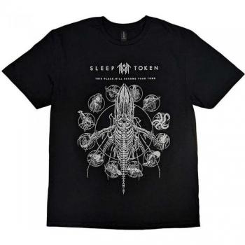 Tomb Whale Shirt – Noir, Unisexe, Taille L