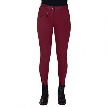 QHP Women's Mid Grip Riding Leggings