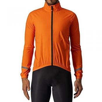 Castelli Emergency 2 Light Waterproof Jacket (Orange) L