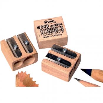 Sacapuntas Kum 107.02.01 – Hoja de Acero con Madera