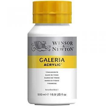 Titanium Weiß 644 von Winsor & Newton – Acrylkünstlerfarbe 500 ml
