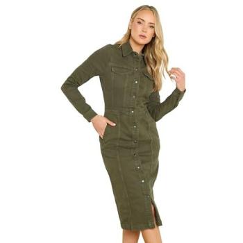 Long Tall Sally Women’s Olive Midi Dress (Tall) – 16