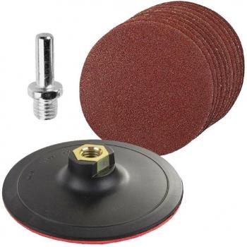 10-Piece 125Mm Sand Disc Set