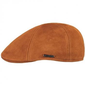 Stetson Goat Suede Flat Cap