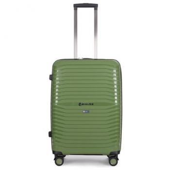 Stratic Bright+ Compact 66cm Olive Trolley with Expansion Pleat