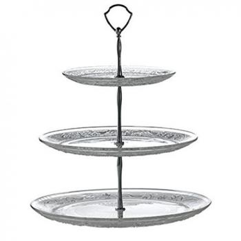 Elegant 3-Level Cake Holder, Vintage Style