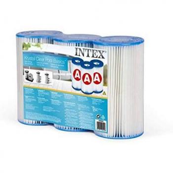 Intex filtro a cartuccia tipo A 3 pz