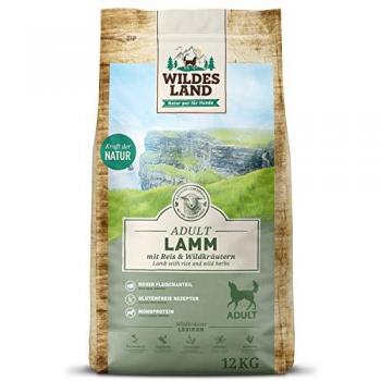Wildes Land Lamm Hundetrockenfutter | 30 kg