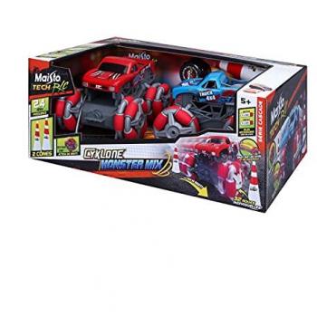 Pack de 2 Voitures Monster Truck Cyklone Drift RC Maisto