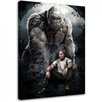 Canvas Wild Fury 40x60 Nuvola Grigia