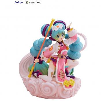 Estatua Hatsune Miku Tenitol 14 cm PVC