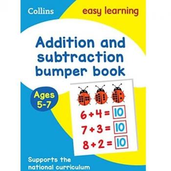 Addition and Subtraction Bumper Book Ages 57 by Collins Easy Learning Paperback Book