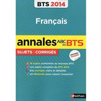 Français BTS : Annales, sujets corrigés