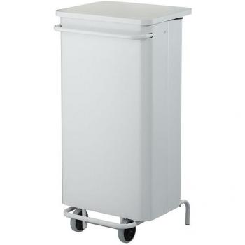 Conteneur à déchets blanc 110 litres