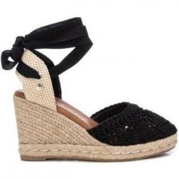 Xti Espadrilla Zeppa nera 12336, 38 EU
