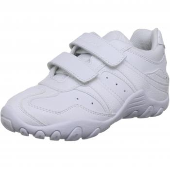 White Geox Crush Children's Tennis Footwear