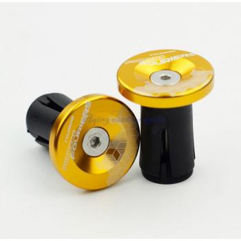 Fouriers Plastic and Alloy Bike Handlebar Ends