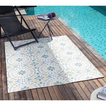 DHENA “Modern Meadow” Indoor‑Outdoor Area Rug – Rectangle 160 × 213 cm