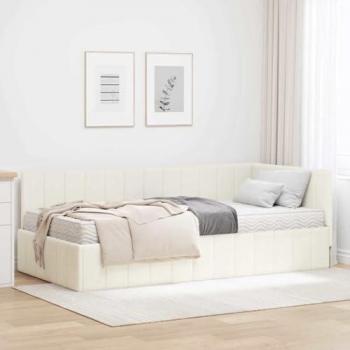 Terciopelo VidaXL: Estructura de cama en esquina 90x190 cm