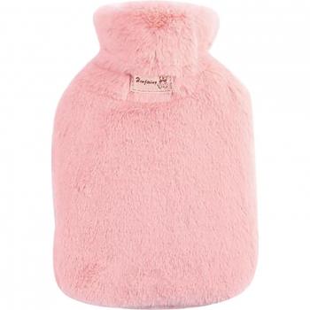 Plush Knitted Hand Warmer Water Bag