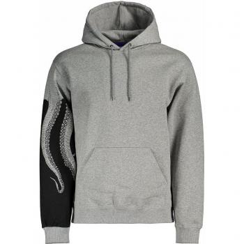 Pull à capuche Side gris clair pour homme