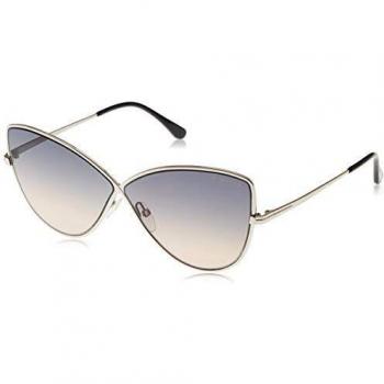 Monturas de Gafas Tom Ford FT0569 16B 65 Plateadas